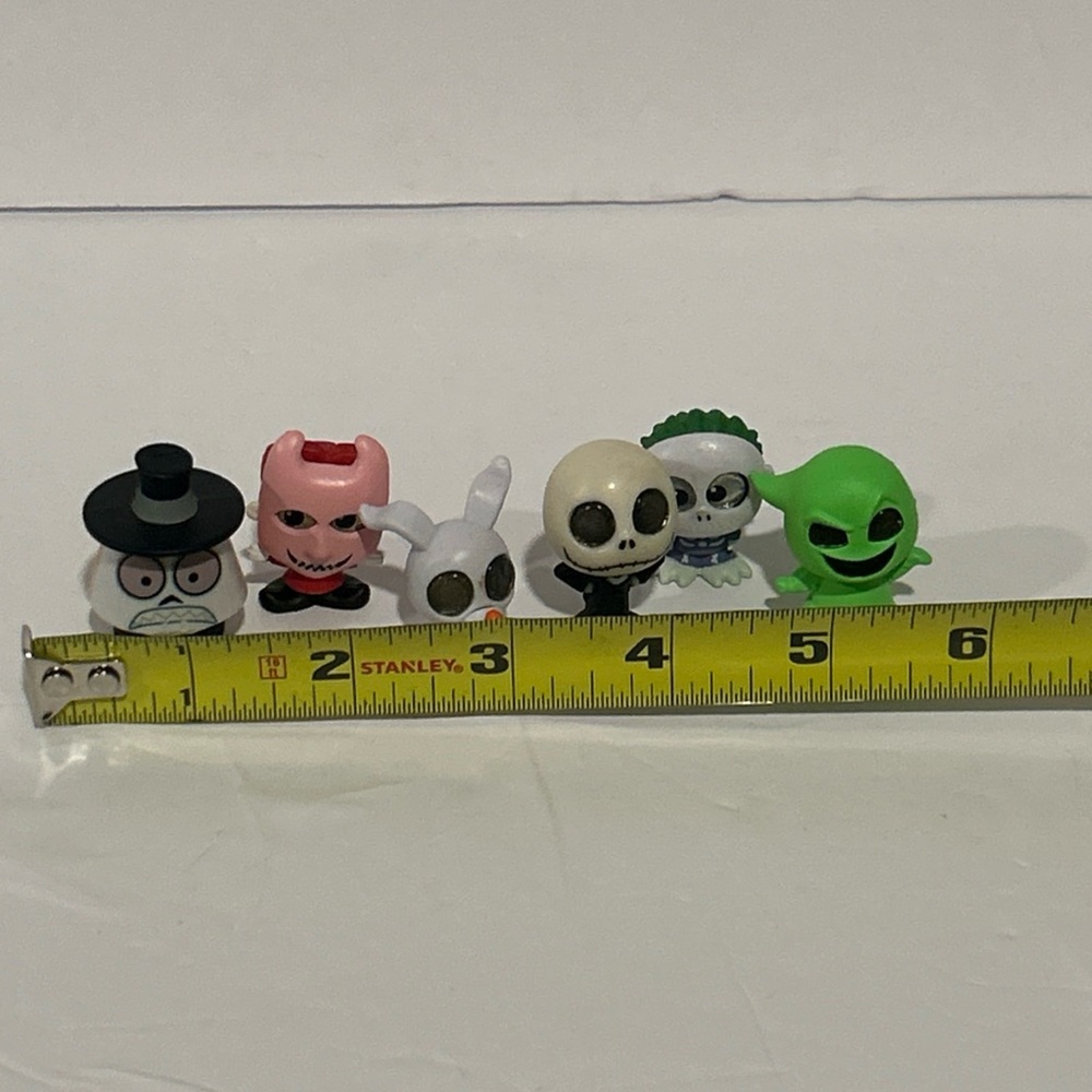 Disney Doorables Nightmare Before Christmas-Lot Of 6! Jack, Zero, Oogie Boogie + - Picture 2 of 15